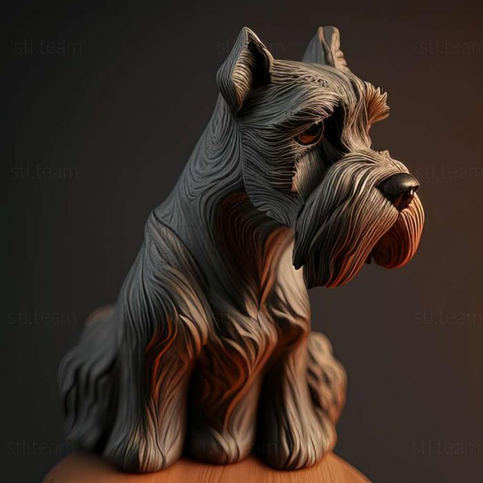 Zwergschnauzer dog